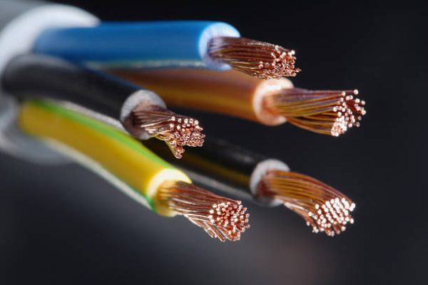 Macro detail of some cables. Macro detail of some cables.